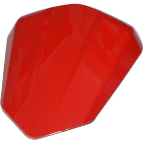 Red Motorcycle Rear Tail Pillion Passenger Hard Seat Cover Cowl Fairing Seat for Yamaha YZFR6 YZF-R6 YZF R6 2006-2007