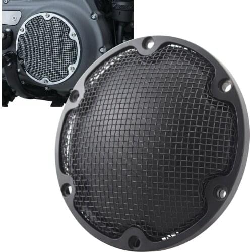 Motorcycle Derby Covers Black Timer Clutch Master Cylinder Chain Inspection Cover For Harley Sportster Iron XL883 XL1200