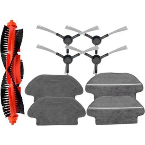 Main Brush Hepa Filter Side Brush Mop Cloth for Xiaomi Robot STYJ02YM Mi Mop Pro Conga 3490 Viomi V2PRO V3 SE V-RVCLM21B