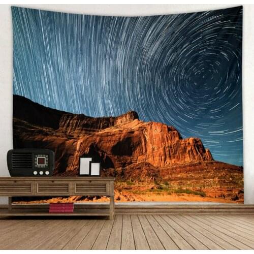 Beach Starry Sky Background Cloth Fashionable Home Atmosphere Decoration Products Nordic Style Living Room Bedroom Tapestries