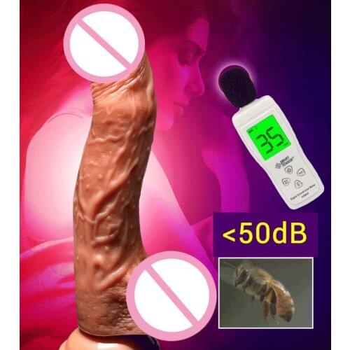 New Smart Heating Automatic Telescopic Dildo Sex Product For Women Soft Dildo Vibrator Realistic Huge Penis Sex Toys