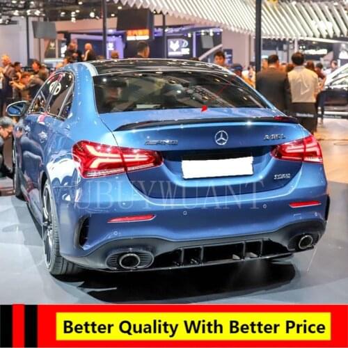 EPFBSQP For Mercedes-Benz W177 A Class A200L A200 A180 2019 2020 High Quality ABS Car Tail Wing Decoration Rear Trunk Spoiler