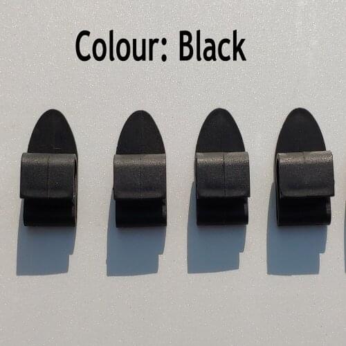 ZHAOYANHUA 35 pcs Car surrounded by high-side wire ring carpet wire mat anti-skid anti-moving activity edge fixed clip buckle