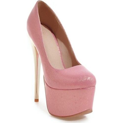 Sexy fine nightclubs with heels shoes waterproof table 30 shallow mouth female shoes 1218-48