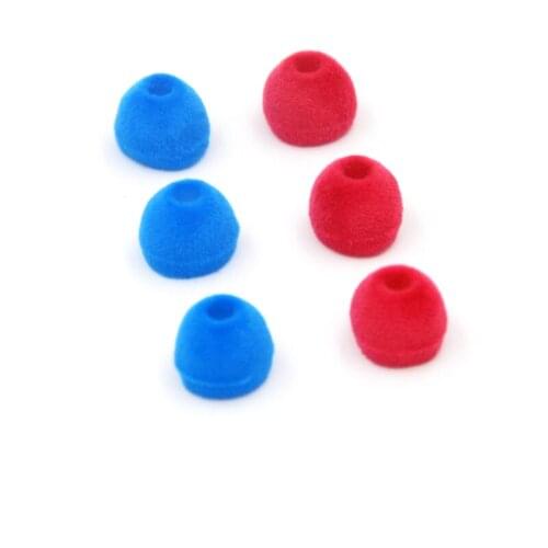 1 Pair(2pcs) High Quality In Ear Plush Tips Earbuds Eartips/Ear Sleeve/Ear Tip/Earbuds For In Ear Earphone Earbud Free Shipping