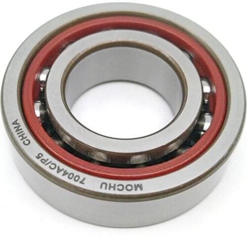 1pcs MOCHU 7004 7004AC 7004AC/P5 20X42X12 Angular Contact Bearings Spindle Bearings CNC ABEC-5 25 Contact Angle