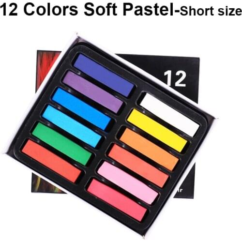 12 Colors/set best professional Fashion Hair Chalk salon Crayons Dye hair chalk stick