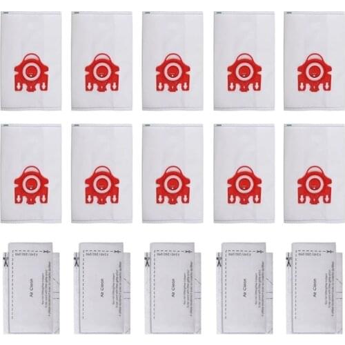 20x Dust Bag Vacuum Cleaner Filter Bag for Miele FJM Air Clean Vacuum Cleaner