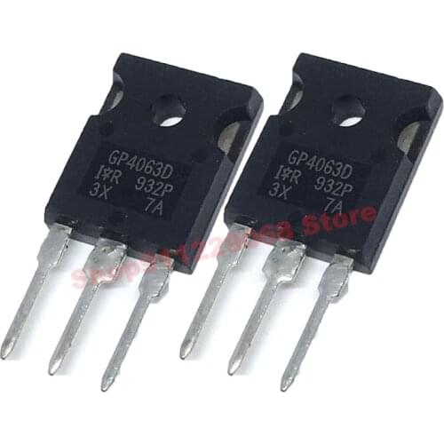 5piece) GP4063D IRGP4063DPBF TO-247 600V 96A / ISL9R30120G2 R30120G2 1200V 30A / STW11NK80 / APT5024BVR 5024BVR 500V 22A TO-247