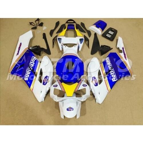 ACE KITS New ABS Injection Fairings Kit Fit For HONDA CBR1000RR 2004 2005 CBR1000RR 04 05 White Blue F80