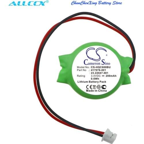 Cameron Sino 200mAh Battery for HP dv4200,dv4400,dv4405,DVV3000,G50,G60,G70,CQ50,CQ60,CQ70,V3000,V3200,V3300,V3400,V4000,V4400