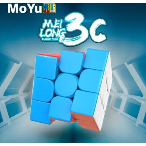 Cubing Classroom Moyu Meilong 3C 3x3 Magic Cubes Stickerless 3 Layers Speed Puzzle Cube Professional Puzzle Toys For Children