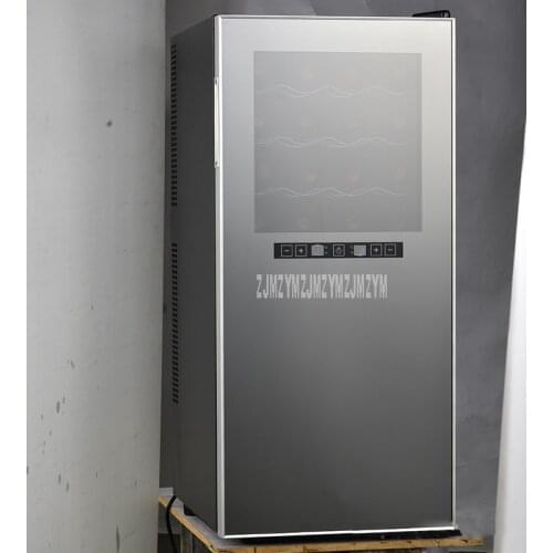 9 Layer 86L Electric Red Wine Cabinet 36 Bottle Constant Temperature Stainless Steel Commercial Ice Bar Wine Refrigerator TL-86
