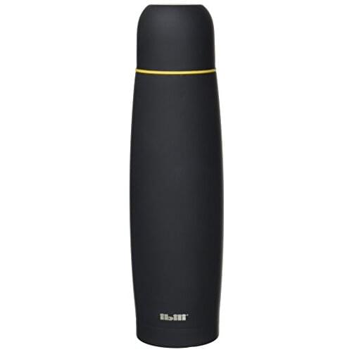 IBILI 745810-isothermal liquid bottle (stainless steel, 32x8x8 cm), black Color