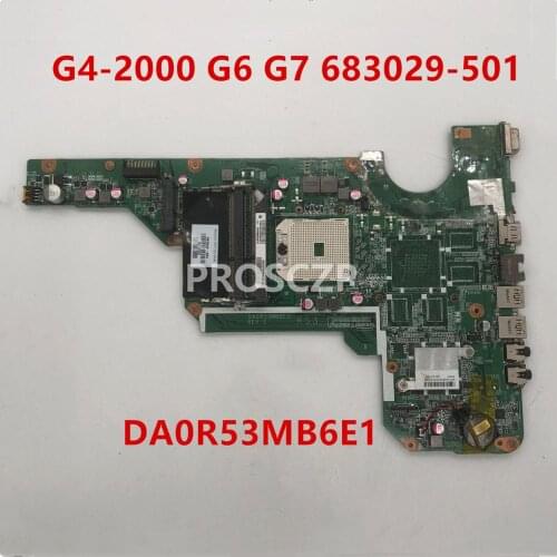 FOR G4 G4-2000 G6 G6-2000 G7 G7-2000 683029-501 683029-001 685480-501 Laptop motherboard DA0R53MB6E1 DA0R53MB6E0 100%Tested