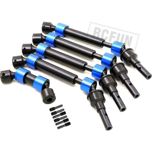 Metal Front /Rear Telecope CVD Drive shafts For 1/10 TRAXXA E REVO 2.0 PARTS