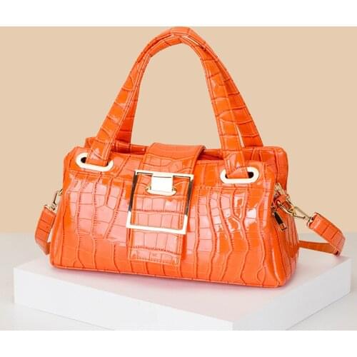 Fashion High Quality Luxury Designer Handbag Crocodile Pattern Pu Leather Shoulder Bag Crossbody Bag for Women sac de luxe femme