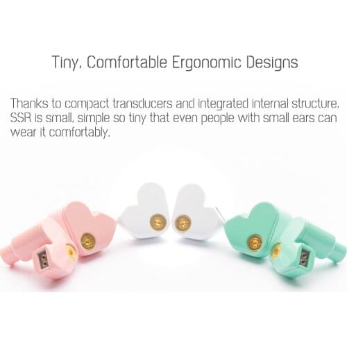 MoonDrop SSR 2Pin 0.78mm Detachable Cable Hifi Music with Beryllium-Coated Dome Diaphragm Dynamic Driver In-Ear Earphone