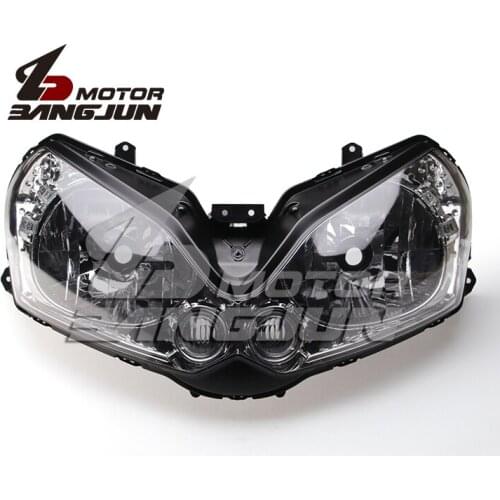 Motorcycle Black Headlight Headlamp Head Lights Lamps Assembly For Kawasaki ZG1400 GTR1400 2008 2009 2010 2011 2012 2013 2014