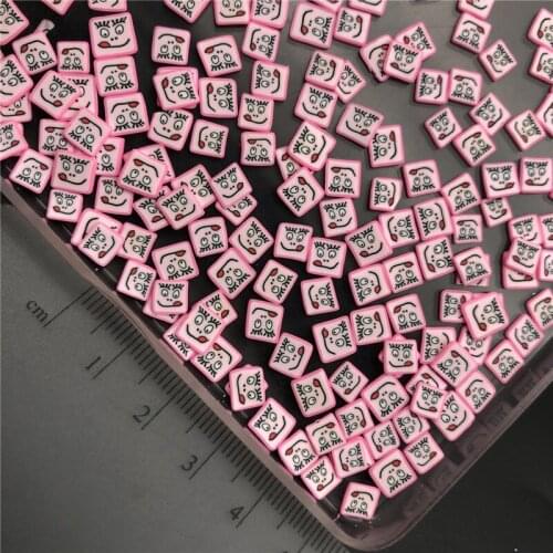 60g Pink Smile Polymerclay,Soft Clay Sprinkle For Kids Diy/Craft Diy Making/Nail Art/Scrapbook Decoration/Craft Filler