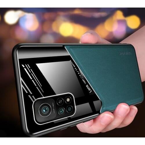 Luxury Leather Phone Case For Xiaomi Mi 10T Pro 5G Poco M3 X3 NFC F2 Pro Car Holder Back Cover Case For Xiaomi Mi 10T Lite Coque