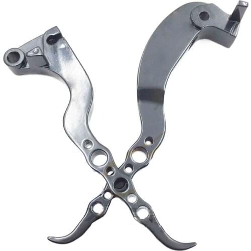 Brake Clutch Lever 2x Motorcycle Black Billet For 2006-2007 Kawasaki Ninja ZX10R