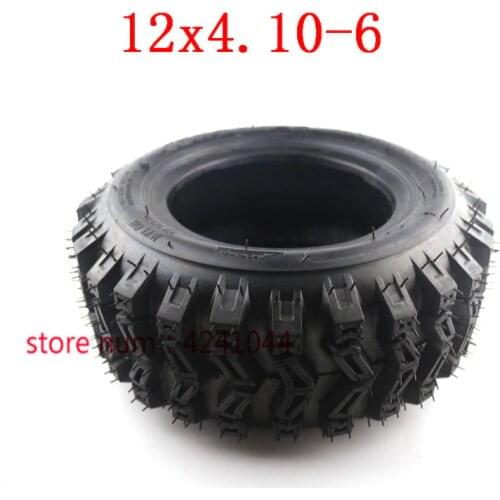 12x 4.10-6 tyre ATV Quad Go Kart 47cc 49cc /4.10-6 tyre Lawn Garden Tiller Snow Blower Thrower R-1 Lug TIRE