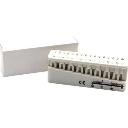 Dental Root Canal Measuring Table Dental Expansion Needle K File H File Placement Table