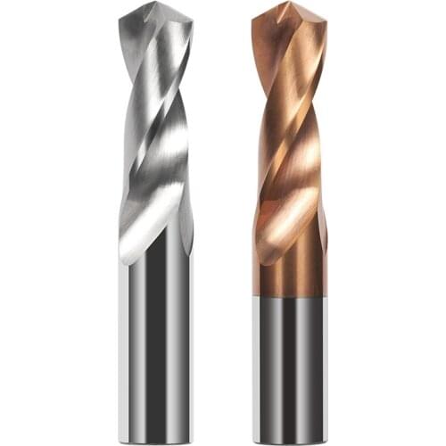 1Pcs Carbide Alloy Drill Tungsten Steel Cobalt Stainless Twist Drill Bit Straight Handle Solid Monolithic Drill CNC for Aluminum