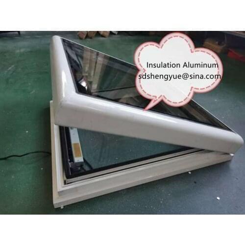 Exterior - Broken Thermal Aluminum Electric roof Window Skylight Open