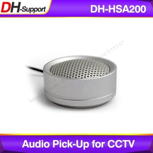 Dahua Audio Pickup DH-HSA200 Hi-fidelity Audio Picker Microphone For Dahua HIKVISION Audio And Alarm Camera HSA200