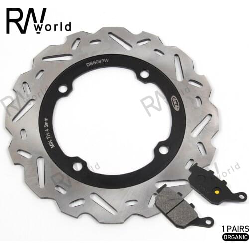 Motorcycle CNC Rear Brake Disks Disc Rotors Brake Pads Accessories For HONDA CBR500R 2013-2015 2014 2015 CBR500 R CBR 500R 13