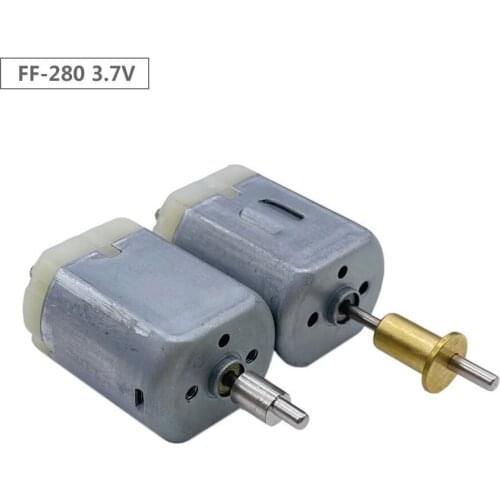 1pc Micro DC motor FF-280 hair clipper shaving cutter motor 3.7V small motor high speed brush motor