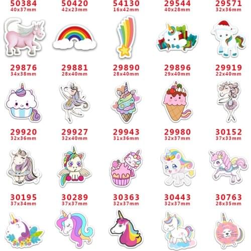 10 Pcs Cartoon Planar Resin Cabochons PR50384