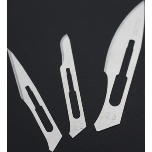 11# 15# 23# Carbon Steel Surgical Scalpel Blades for DIY Cutting Tool PCB Repair Animal Surgical Knife