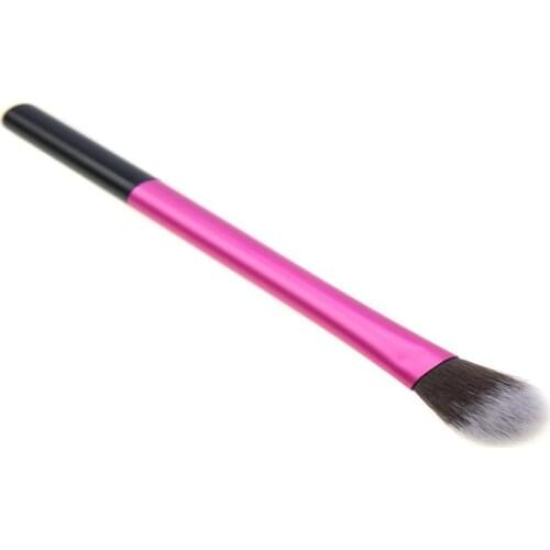 300pcs/lot Mini eye shadow brush Pink aluminium Tube eye makeup brush Cosmetic Foundation Brushes