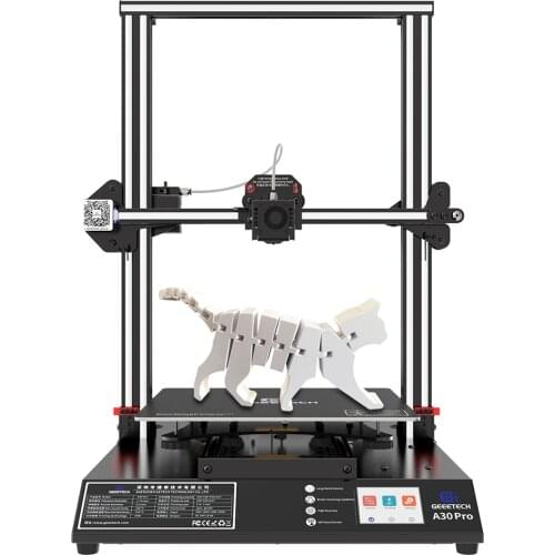 GEEETECH A30 Pro Full Color Touch Screen High accuracy Silent Large volume 320*320*420mm³ Filament sensor FDM 3D Printer