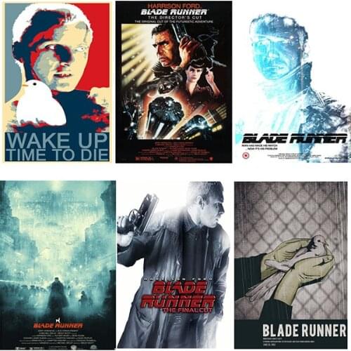 Blade runner Movie Poster prints white coated paper home art Brand