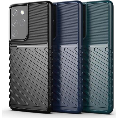 For Samsung Galaxy S21 Ultra 5G Case Soft Silicone Shockproof TPU Bumper Rugged Armor Phone Cover For Samsung S21 Ultra 5G Case