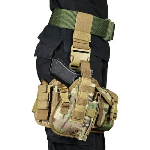 Chen hao tornadoes combined tactical leg holster holster multifunctional package outdoor field camouflage quickly started to set