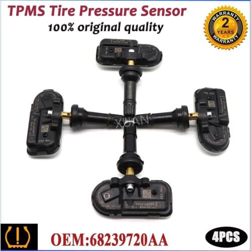Tire Pressure Monitoring Sensor TPMS 68239720AA For Jeep Cherokee Dodge Ram 1500 2500 3500 68239720AB 2014-2017