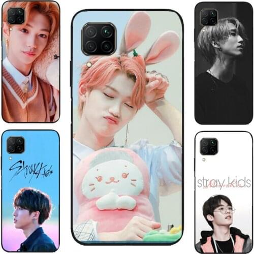 Felix Hyunjin I.N Minho Stray Kids Case For Huawei P40 Lite P30 P20 P Smart 2019 Y7 Y6 Nova 5T Honor 20 Pro 8A 8X 9X 10i