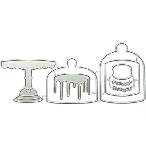 H55A Cake Ornament Metal Cutting Dies Stencil DIY Scrapbooking Album Paper Card Template Mold Embossing Craft Decoration