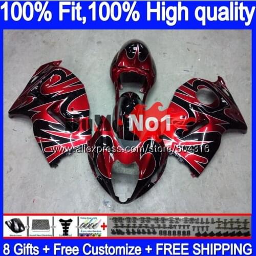 Injection For SUZUKI Hayabusa GSXR 1300 2008 2009 10 11 12 Dark red 29MC.287 GSXR-1300 GSXR1300 08 09 2010 2011 2012 Fairing