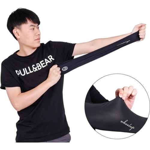 Outdoor Sports Sunscreen Arm Sleeve Summer Men Women Ice Silk Driving Riding Breathable UV Protection Arm Cover Sleeves