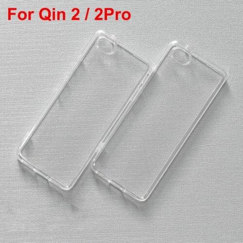 For QIN 2 Pro Case Transparent HD Back Cover Clear Phone Bag Cases for Xiaomi Qin 2 Shell Qin2 Pro Qin2Pro Coque