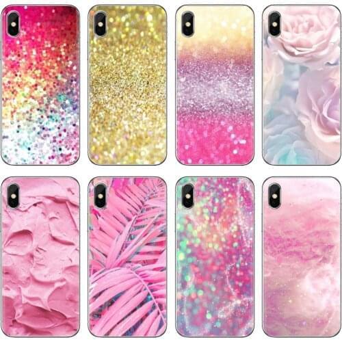 Enjoy Silicone Phone Case For Samsung Galaxy A10 A30 A40 A50 A60 A70 a12 a31 a41 a51 a71 a20e a21s M30 Love PINK Flowers