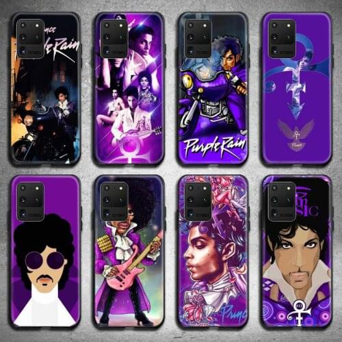 Prince Rogers Nelson Violet Hard Phone Case For Samsung Galaxy S21 Plus Ultra S20 FE M11 S8 S9 plus S10 5G lite 2020