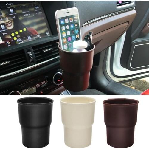 Universal Auto Vehicle Interior Garbage Trash Can Coin Mini Storage Organizer