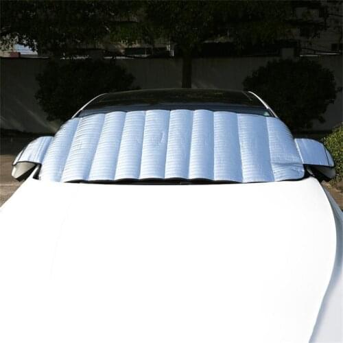 Universal High Quality Car Windscreen Cover Anti Snow Frost Shield Dust Protection Heat Sun Shade Car Windshield Car Supplies
